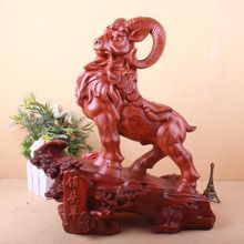 鎮宅招財添祥瑞——新款仿木樹脂麒麟擺件D258，開啟義烏工藝品新風尚
